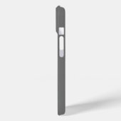 Grijze Calculator met Naam Case-Mate iPhone Case (Achterkant / Links)