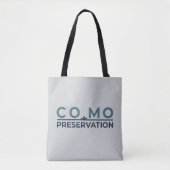 Grijze Canvas tas (Voorkant)