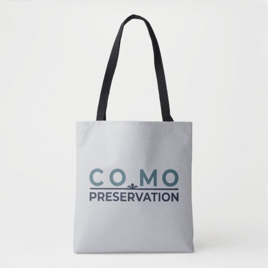Grijze Canvas tas (Voorkant)