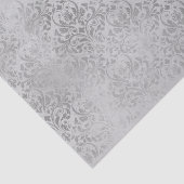  grijze Damask Tissuepapier (Detail)