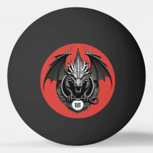 Grijze Draak met Gele Ogen Pingpongballen