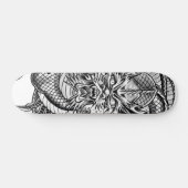 grijze draak skateboard (Horizontaal)