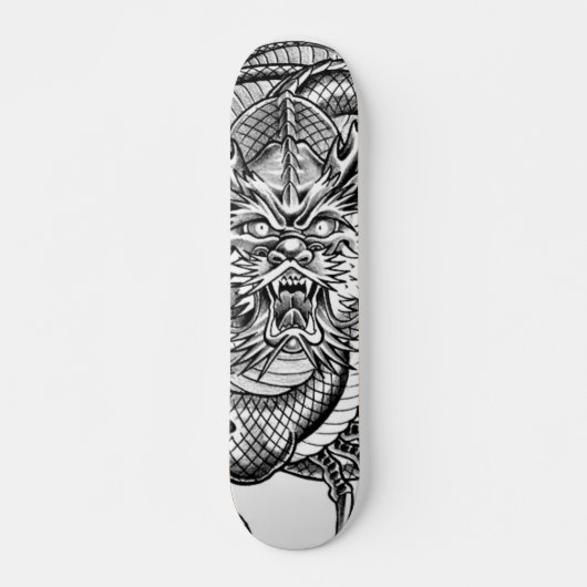 grijze draak skateboard (Voorkant)