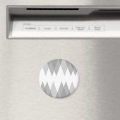 Grijze driehoeken magneet (Insitu (Vaatwasser))