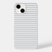 Grijze dunne strepen Case-Mate iPhone case (Achterkant)