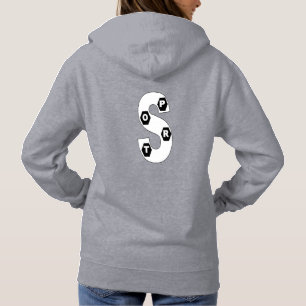 Grijze dwergpoel DESIGN SPORT Hoodie