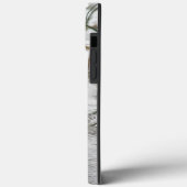Grijze eend op donker het meer Case-Mate iPhone case (Achterkant / Links)