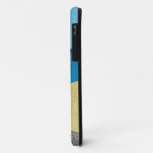 Grijze en gele wandtelefoons Case-Mate iPhone case (Achterkant/links)