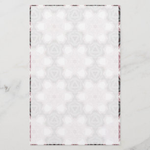 Grijze en roze smederij briefpapier