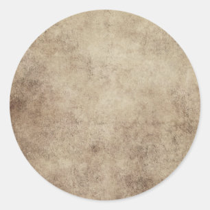 Grijze en versleten textuur van grijs bruin ronde sticker
