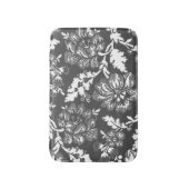 Grijze en witte bloemkool afdrukken badmat (Voorkant Verticaal)