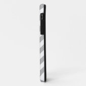 Grijze en Witte Chevron IPhone-draagtas Case-Mate iPhone Case (Achterkant/links)