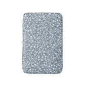 Grijze en witte diamanten badmat (Voorkant Verticaal)