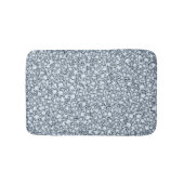 Grijze en witte diamanten badmat (Voorkant)