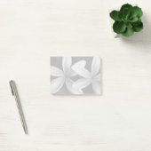 Grijze en witte Hawaiian bloemen Post-it® Notes (Kantoor)