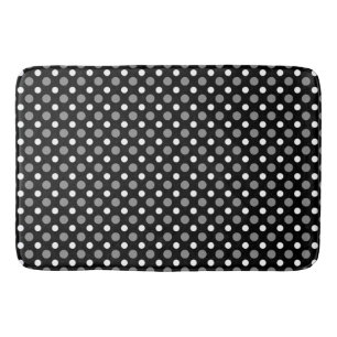 Grijze en witte poka Dots Badmat