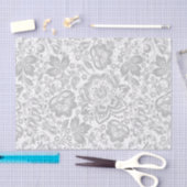 Grijze en witte vlinderdampen tissuepapier (Craft)