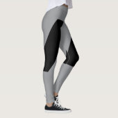 Grijze en zwarte Leggings (Rechts)