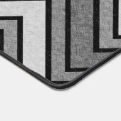 Grijze en zwarte schets bureaumat (Hoek)