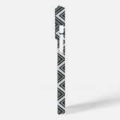 Grijze en zwarte schets Case-Mate iPhone case (Achterkant / Links)
