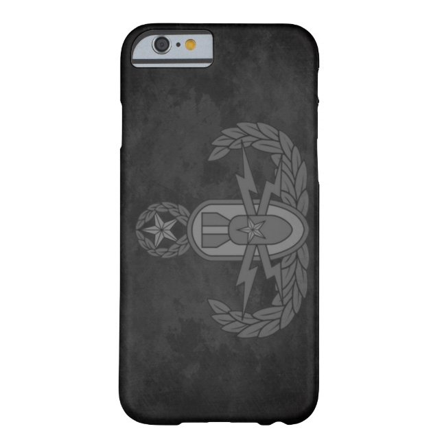 Grijze EOD-tonnen Case-Mate iPhone Case (Achterkant)