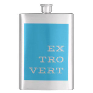 Grijze extraverte kolf flacon