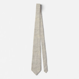 grijze FAUX burlap rafia land rustieke textuur Stropdas