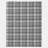 Grijze flatpanel afdrukken, fleece Blanket, 60 x 8 Deken (Voorkant)