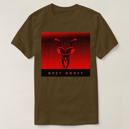 Grijze geest t-shirt (Design voorkant)