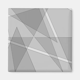 Grijze geometrisch magneet
