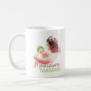 Grijze geschenk, beste moeder, getild mom koffiemok