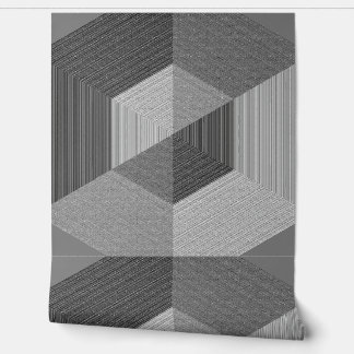 Grijze getextureerde 3D-effect "Ratti_Creative_Art Behang