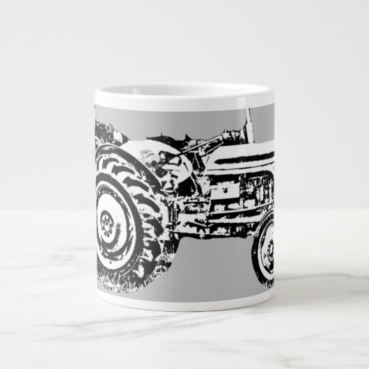 Grijze gisttrekker Extra Grote Beker (Voorkant)