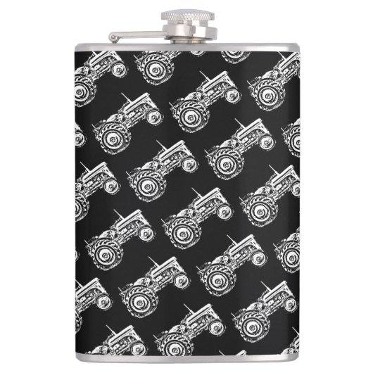 Grijze gisttrekker Heupfles (Voorkant)