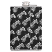 Grijze gisttrekker Heupfles (Achterkant)