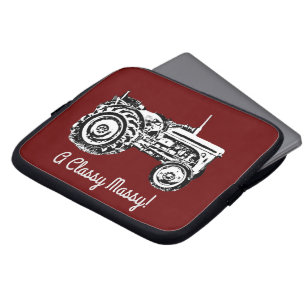Grijze gisttrekker Laptop Sleeve