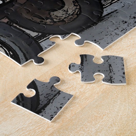  Grijze gisttrekker Legpuzzel (Zijkant)