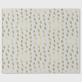 Grijze Glam Abstract Cadeaupapier (Vlak)