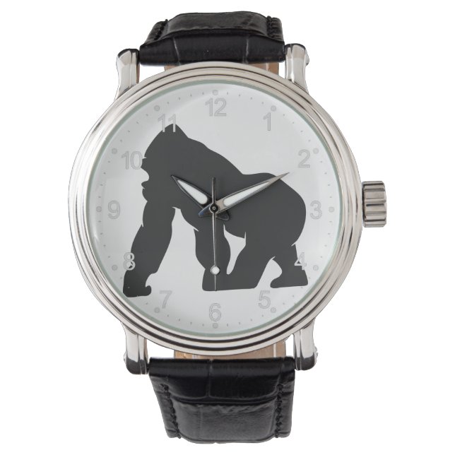 Grijze gorilla horloge (Voorkant)