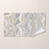 Grijze goudmarmer BATHROOM TOWEL SET Bad Handdoek (Handdoek)