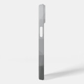 Grijze Gradiënt Geometrisch Gaas Patroon Case-Mate iPhone Case (Achterkant / Rechts)