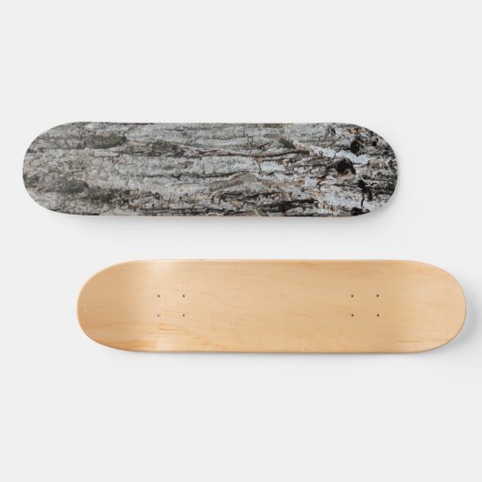 Grijze hikkerschors (Carya glabra) Skateboard (Horizontaal)