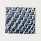 Grijze hoogbouw wandkleed (Voorkant (horizontaal))