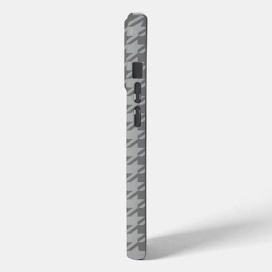 Grijze hormoonstokmonogram Case-Mate iPhone case (Achterkant / Links)