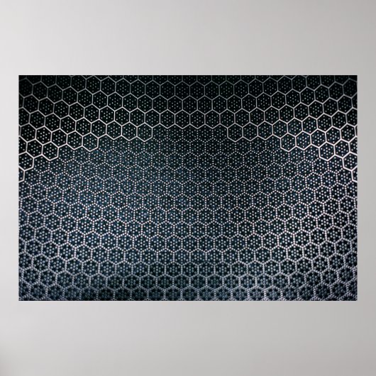 Grijze illustratie poster (Voorkant)