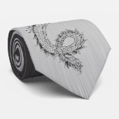 grijze Japanse draak Stropdas (Opgerold)