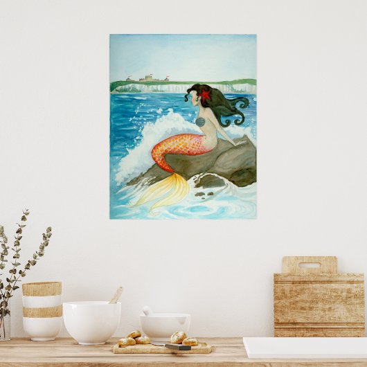 Grijze kartonnen kringloop poster (Keuken)