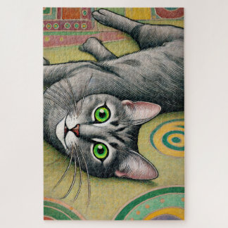 Grijze Kat 1000 Stuk Puzzel