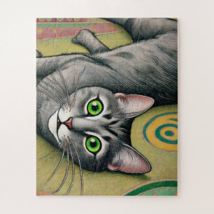 Grijze kat 50 stuk Kinder puzzel