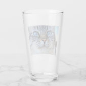 Grijze kat glas (Achterkant)
